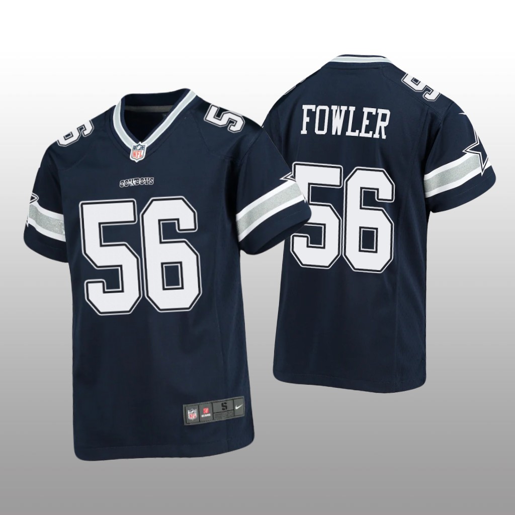 Dallas Cowboys Dante Fowler Jr. Navy Jersey Game - Youth