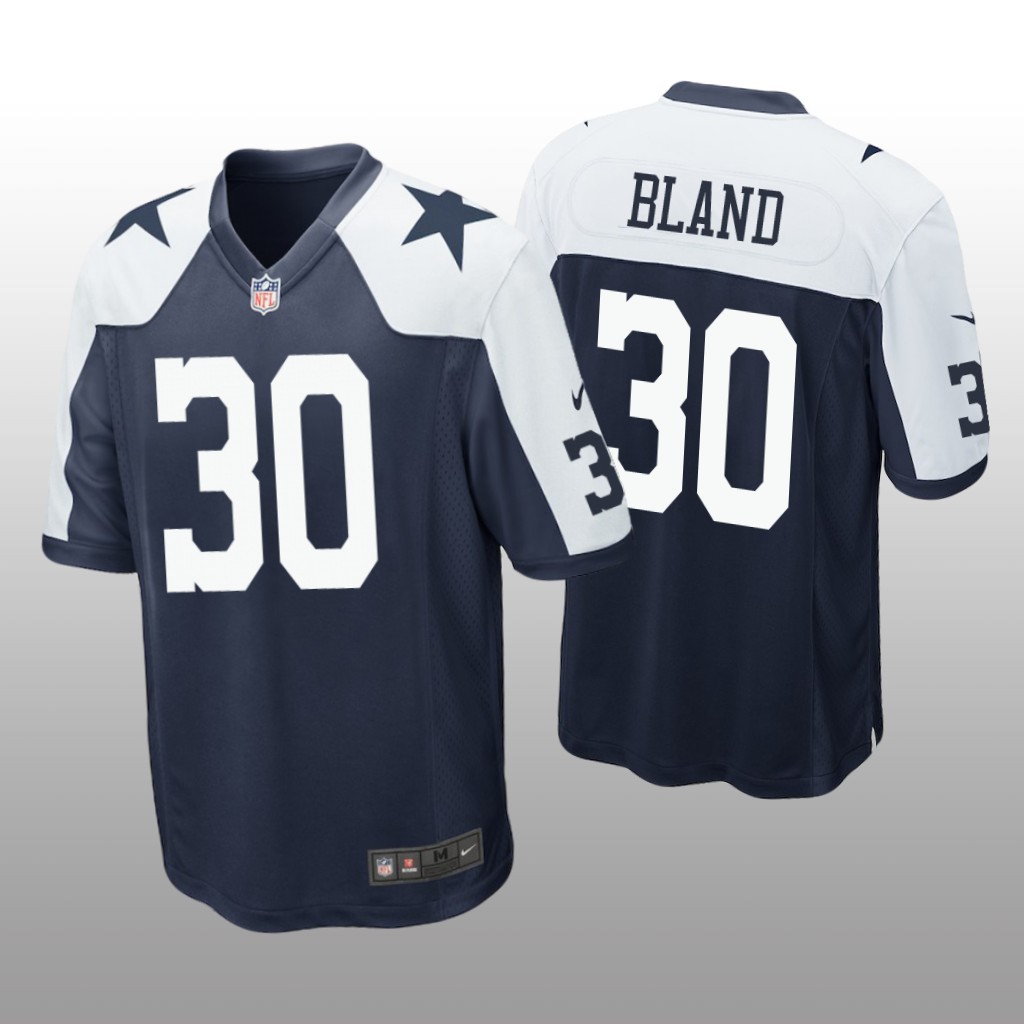 Dallas Cowboys DaRon Bland Navy Jersey Alternate Game - Men's