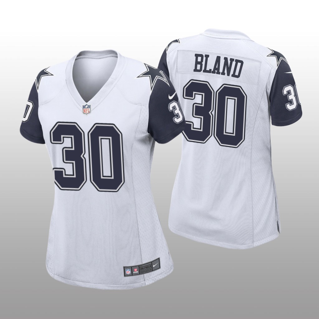 Dallas Cowboys DaRon Bland White Jersey Alternate Game - Women's