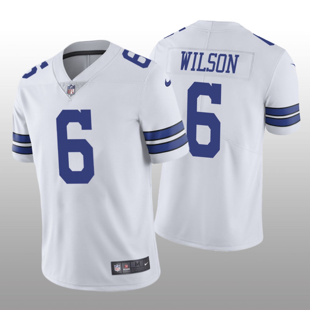 Dallas Cowboys Donovan Wilson White Jersey Vapor Limited - Men's