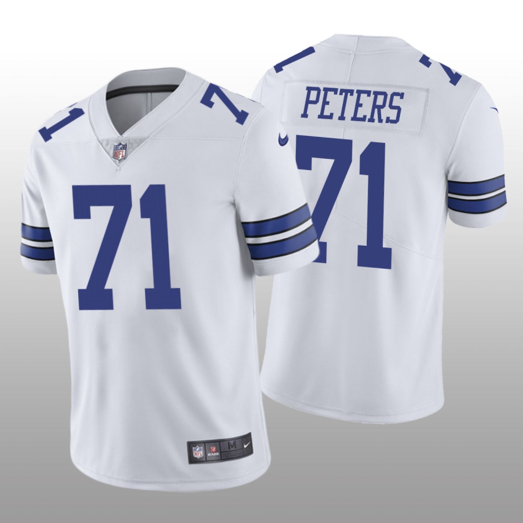 Dallas Cowboys Jason Peters White Jersey Vapor Limited - Men's