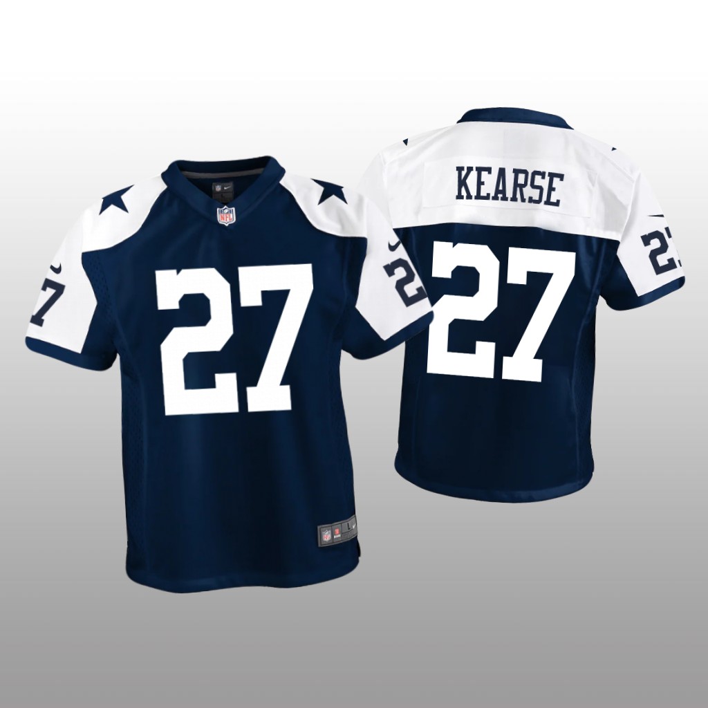 Dallas Cowboys Jayron Kearse Navy Jersey Alternate Game - Youth