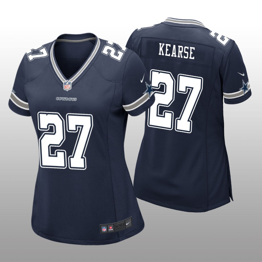 Dallas Cowboys Jayron Kearse Navy Jersey Game - Women's