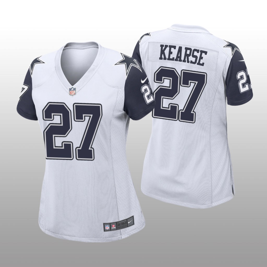 Dallas Cowboys Jayron Kearse White Jersey Alternate Game - Women's