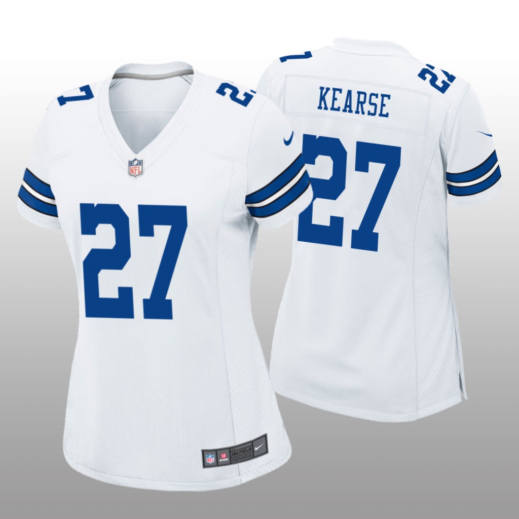 Dallas Cowboys Jayron Kearse White Jersey Game - Women's
