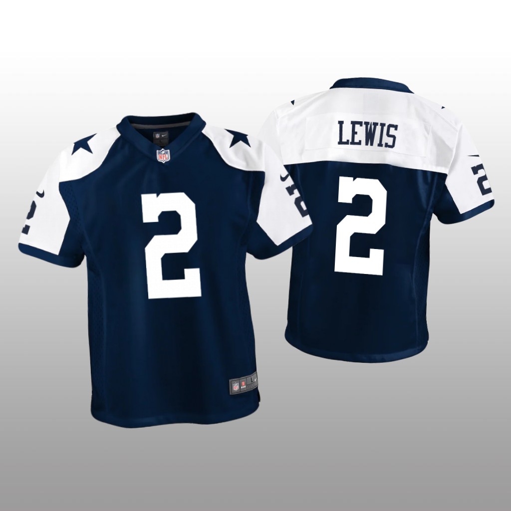 Dallas Cowboys Jourdan Lewis Navy Jersey Alternate Game - Youth