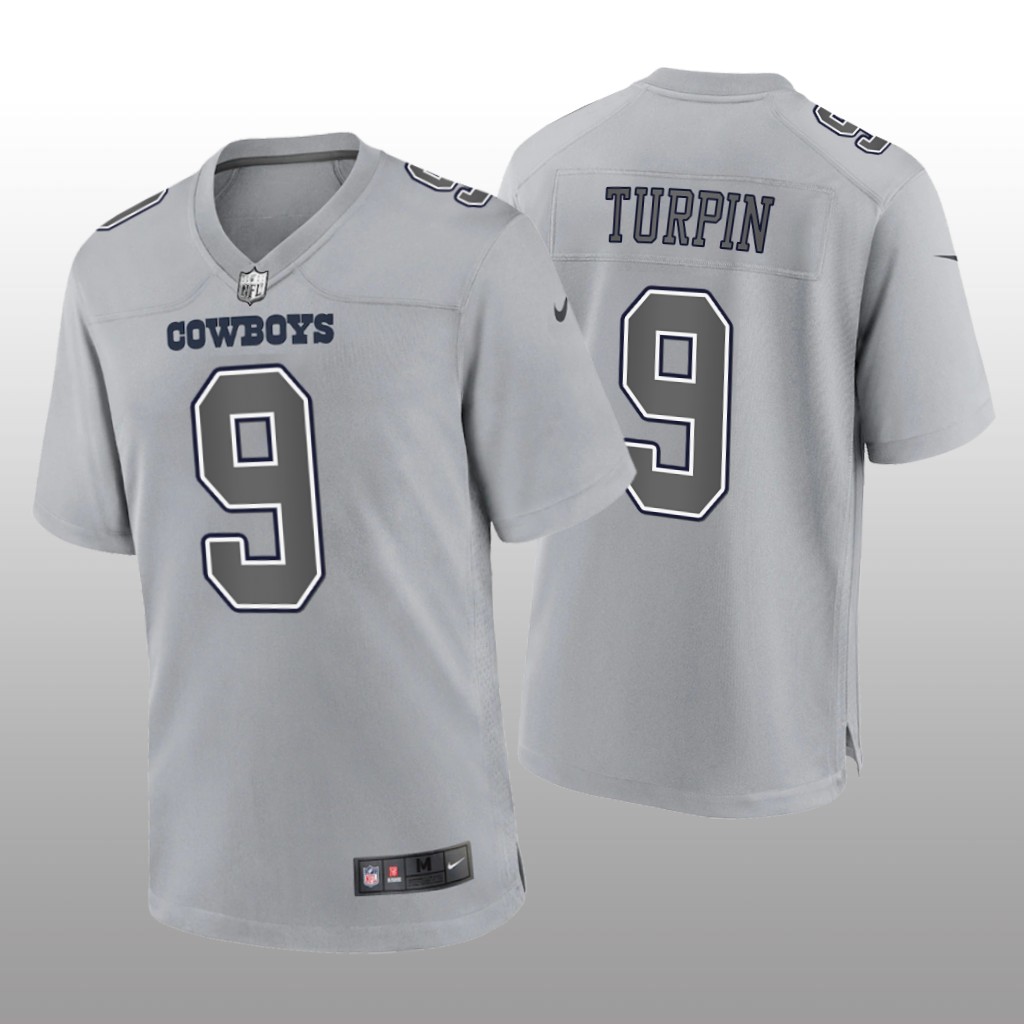 Dallas Cowboys KaVontae Turpin Gray Jersey Atmosphere Fashion Game - Men's