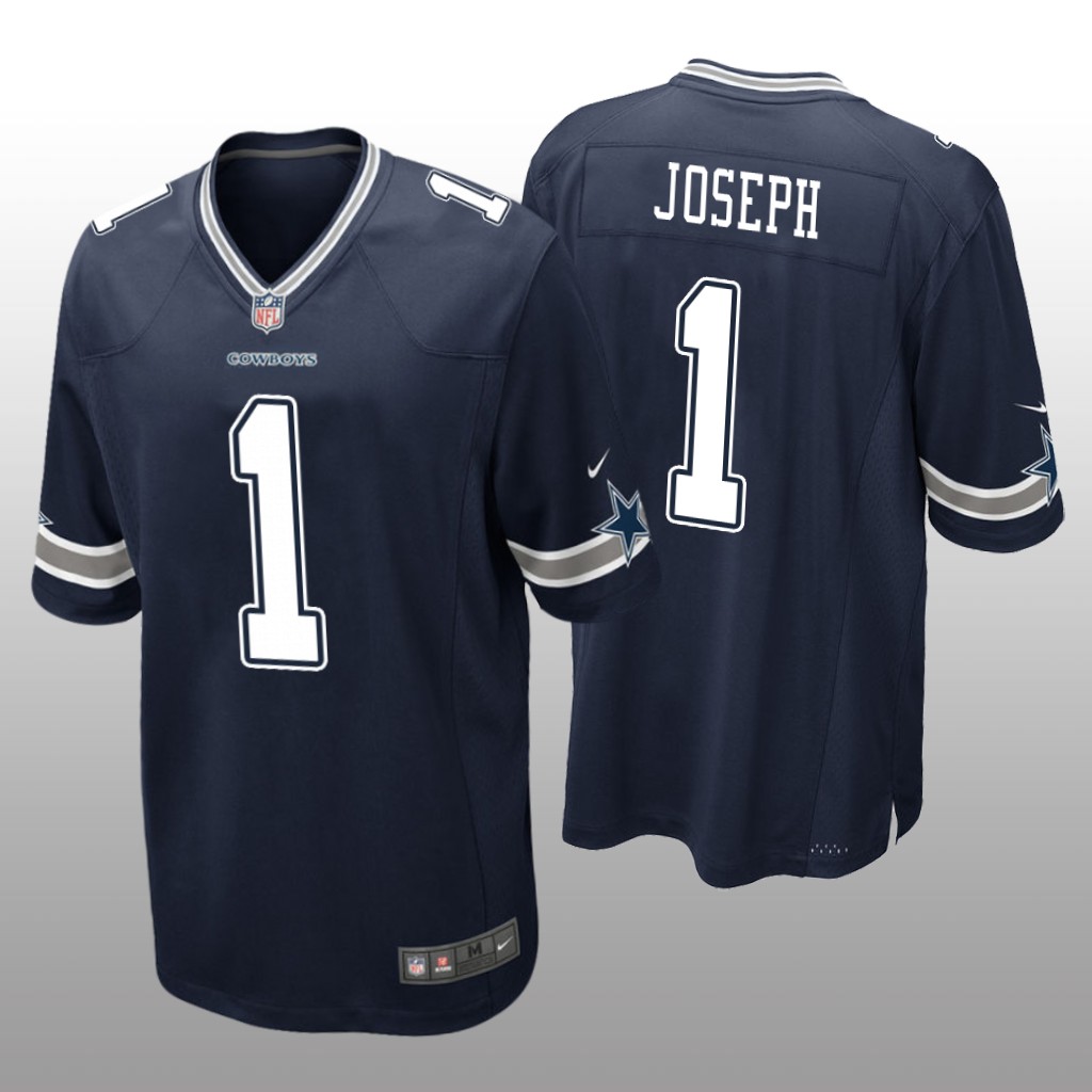 Dallas Cowboys Kelvin Joseph Navy Jersey Game - Men's