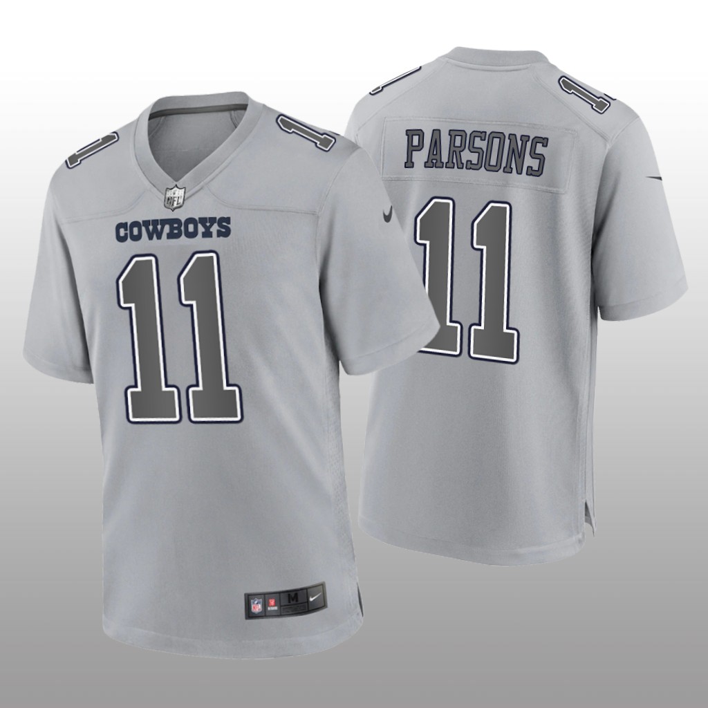 Dallas Cowboys Micah Parsons Gray Jersey Atmosphere Fashion Game - Men's
