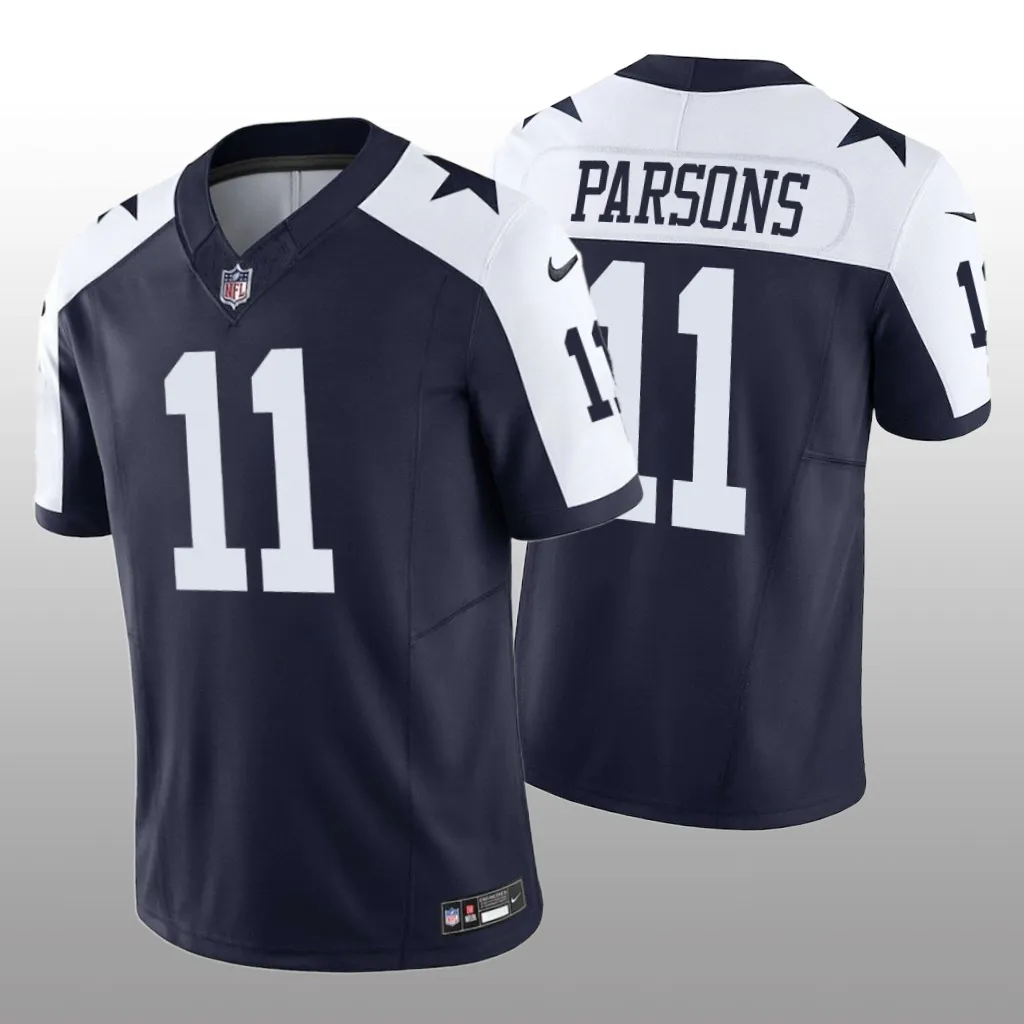 Dallas Cowboys Micah Parsons Navy Jersey Vapor F.U.S.E. Limited - Men's