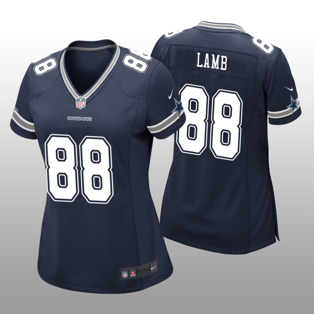 Dallas Cowboys Navy 2020 NFL Draft CeeDee Lamb Game Jersey