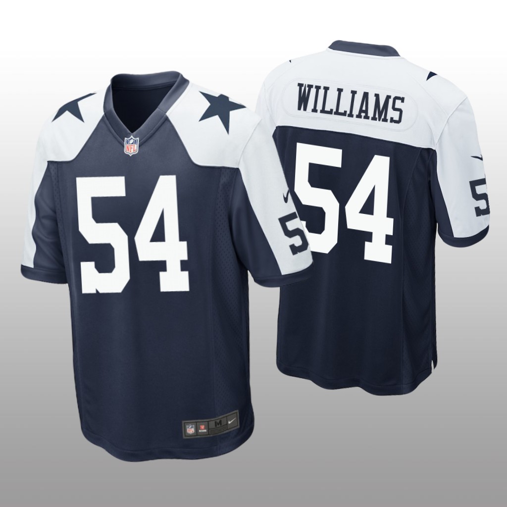 Dallas Cowboys Sam Williams Navy Jersey Alternate Game - Men's