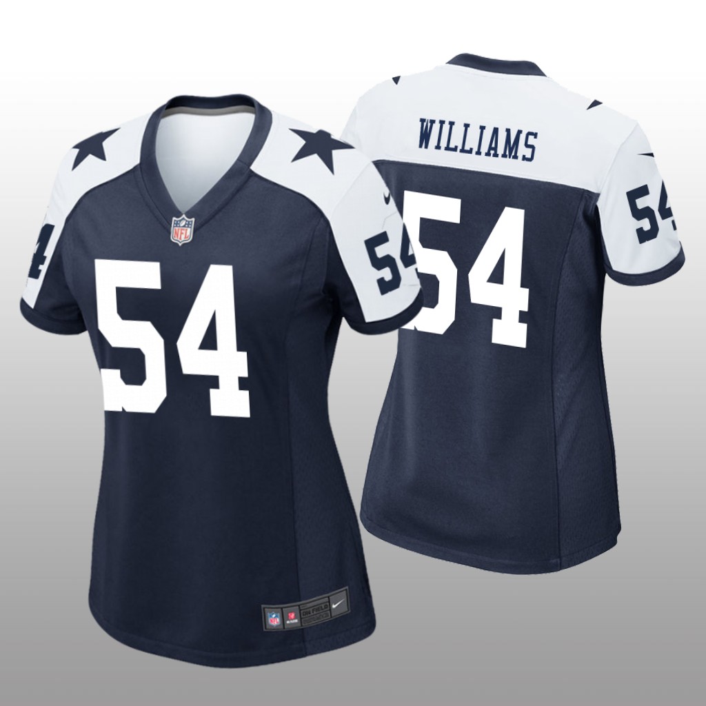 Dallas Cowboys Sam Williams Navy Jersey Alternate Game - Women's