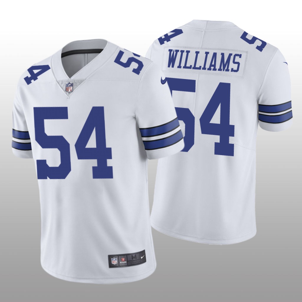 Dallas Cowboys Sam Williams White Jersey Vapor Limited - Men's