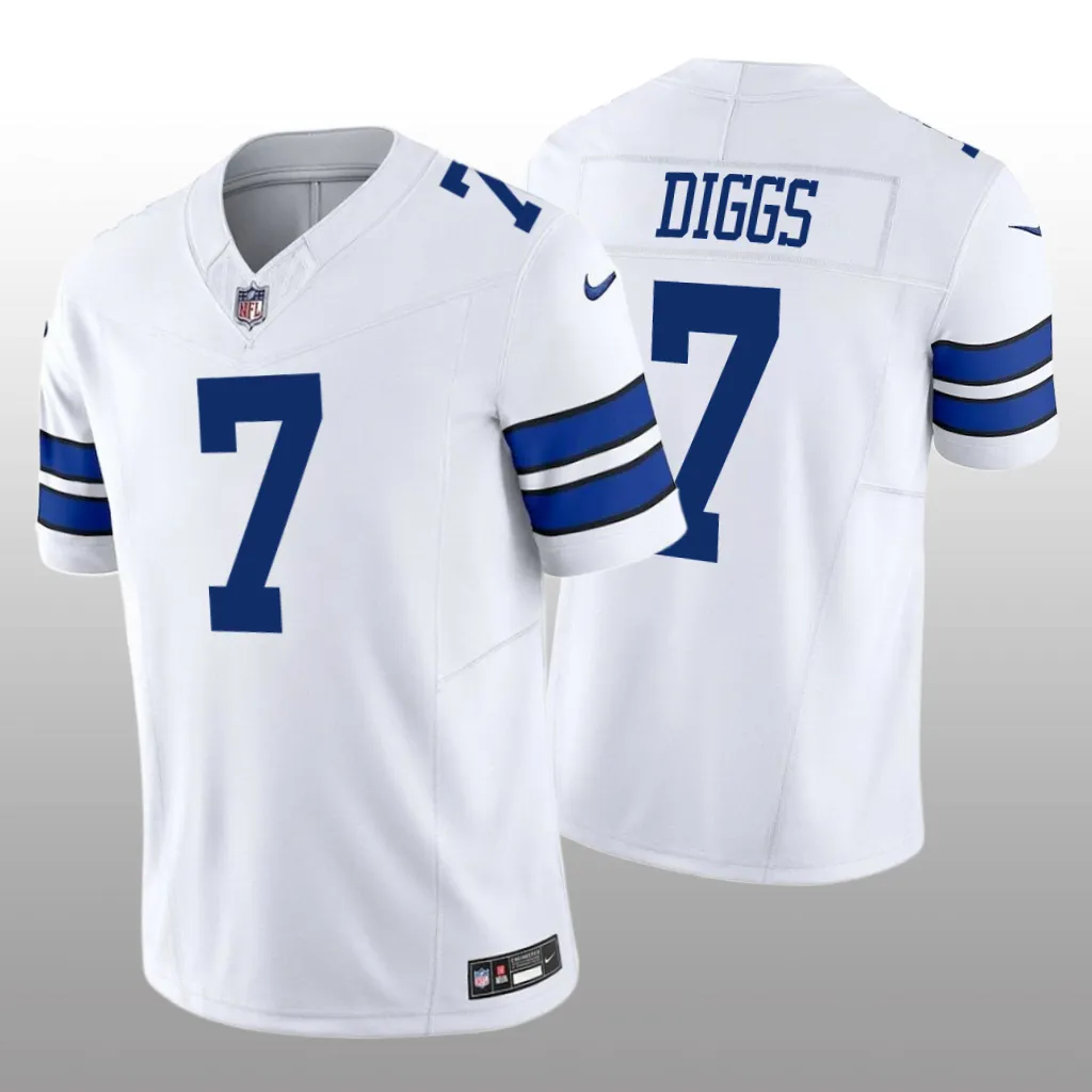 Dallas Cowboys Trevon Diggs White Jersey Vapor F.U.S.E. Limited - Men's