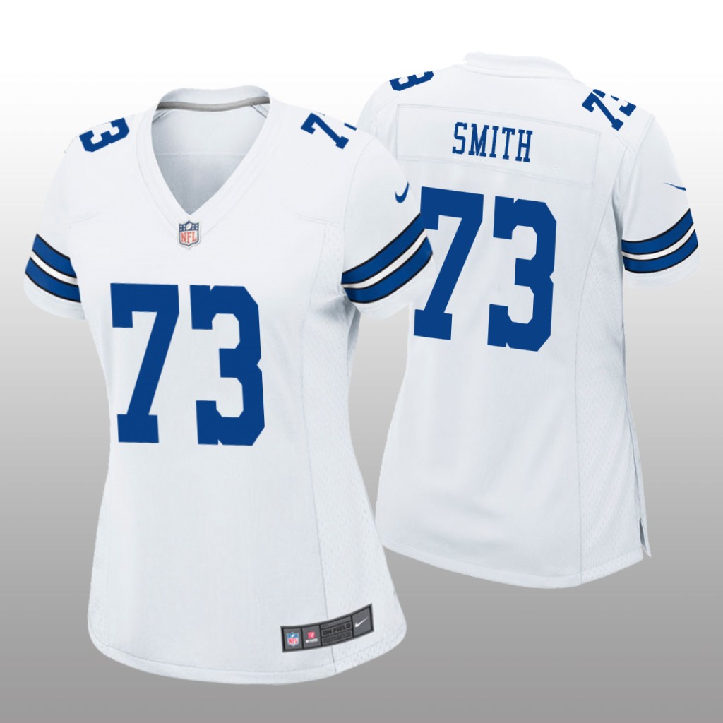 Dallas Cowboys Tyler Smith White Jersey Game - Women's