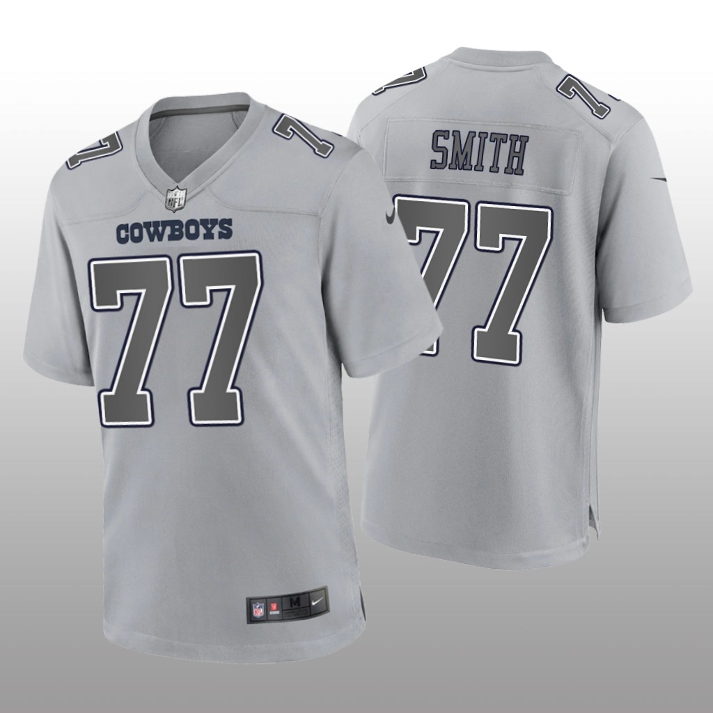 Dallas Cowboys Tyron Smith Gray Jersey Atmosphere Fashion Game - Men's