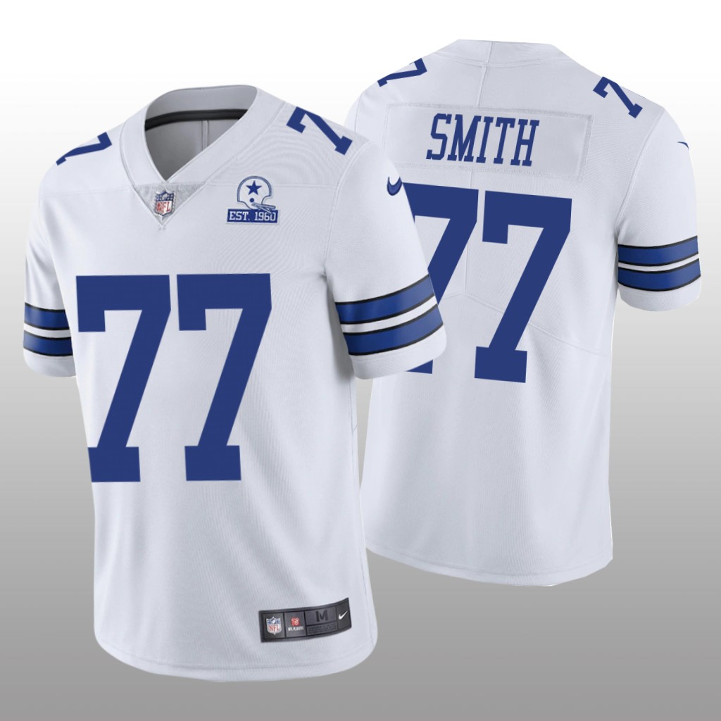 Dallas Cowboys Tyron Smith White Vapor Limited Jersey 60th Anniversary - Men's