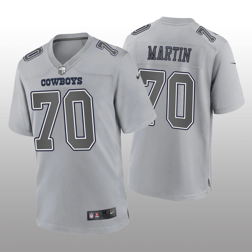 Dallas Cowboys Zack Martin Gray Jersey Atmosphere Fashion Game - Men's