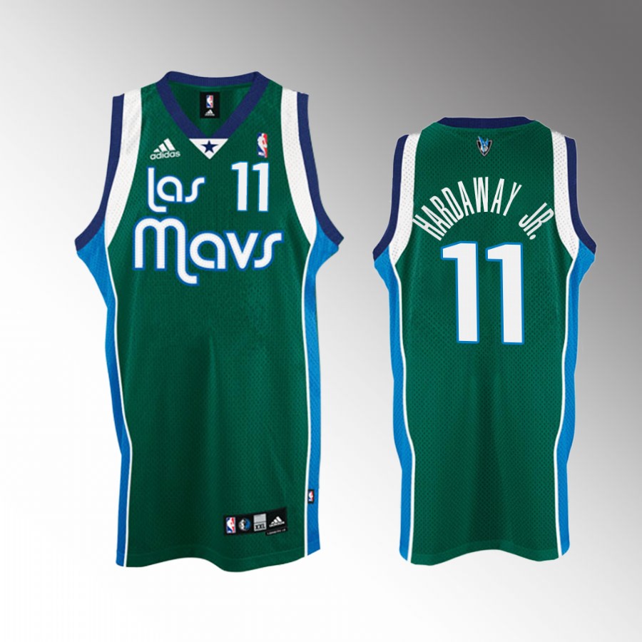 Dallas Mavericks Tim Hardaway Jr. Noche Latina #11 Green Throwback Jersey