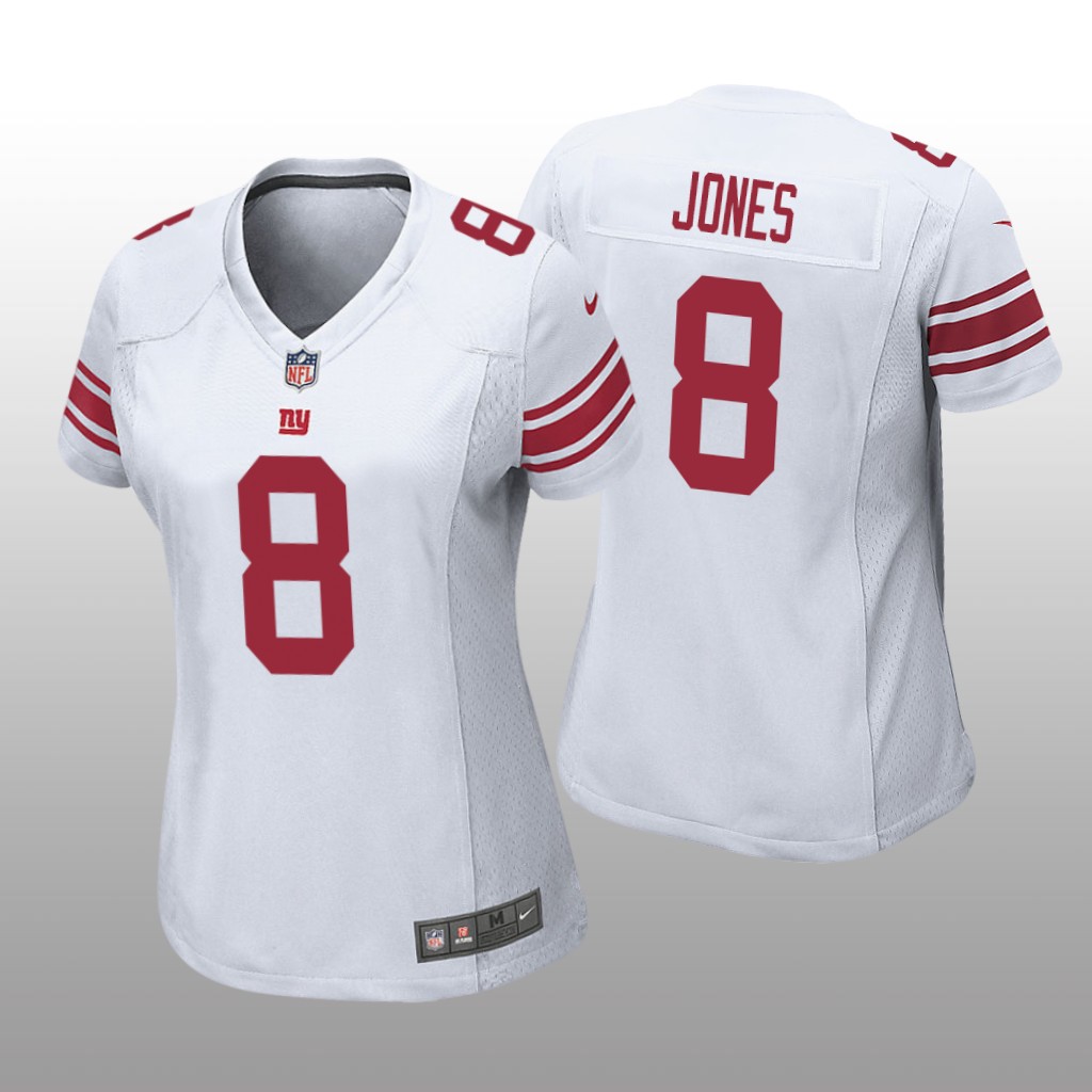 Daniel Jones New York Giants White NFL Draft Game Jersey
