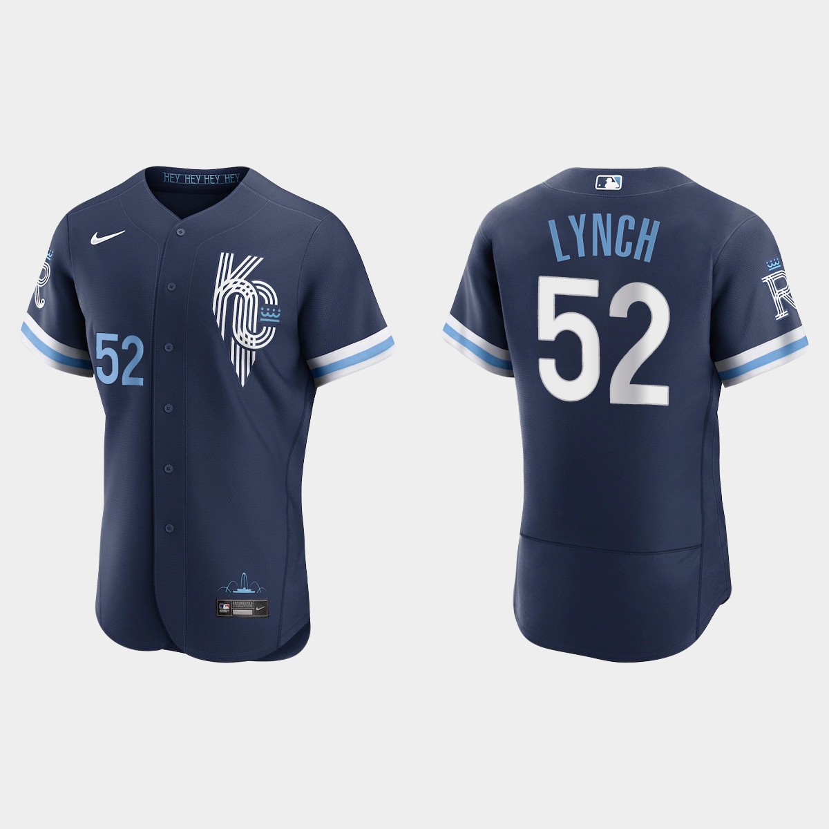 Daniel Lynch Kansas City Royals 2022 City Connect Jersey - Navy