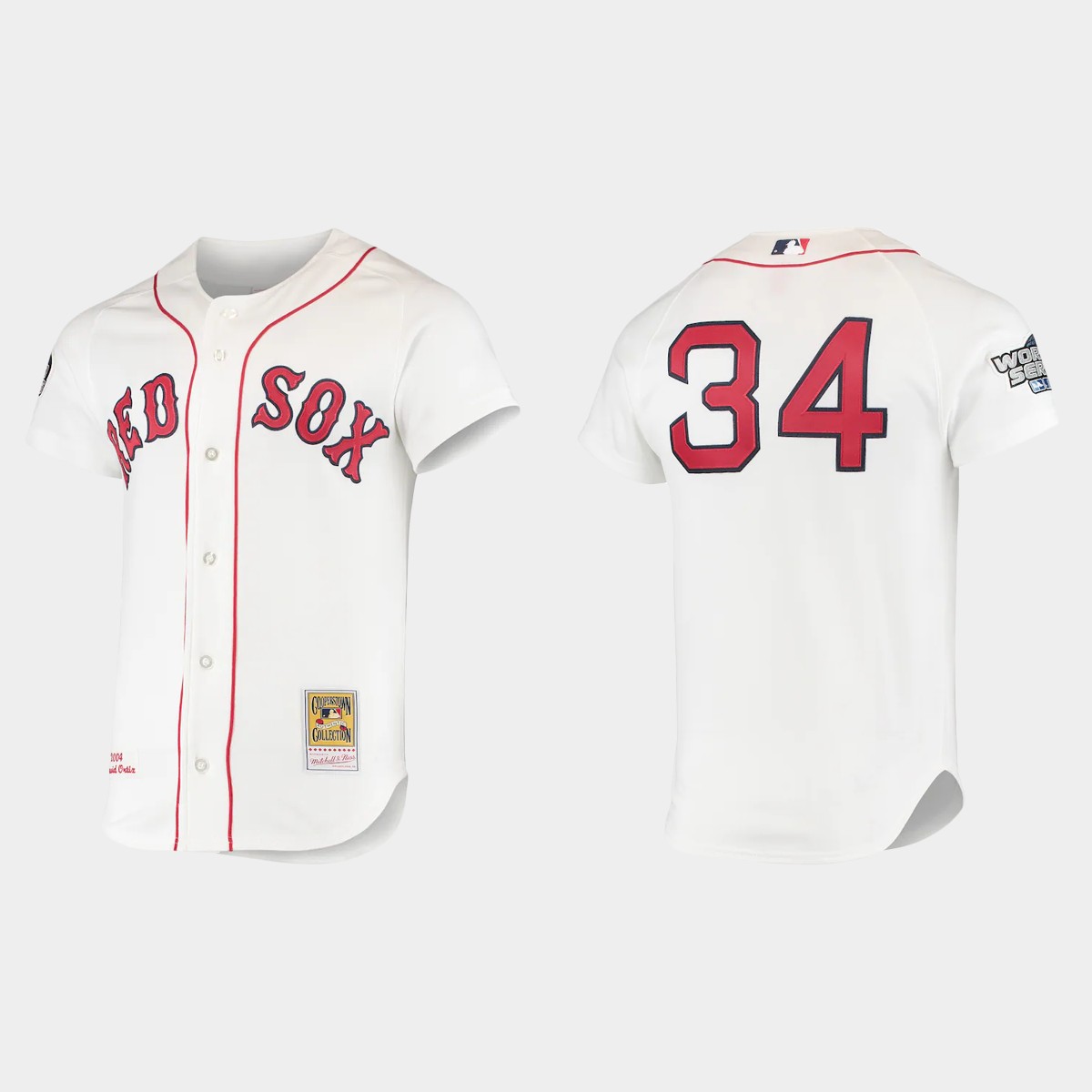 David Ortiz Boston Red Sox 1999 Cooperstown Collection Home Jersey - White