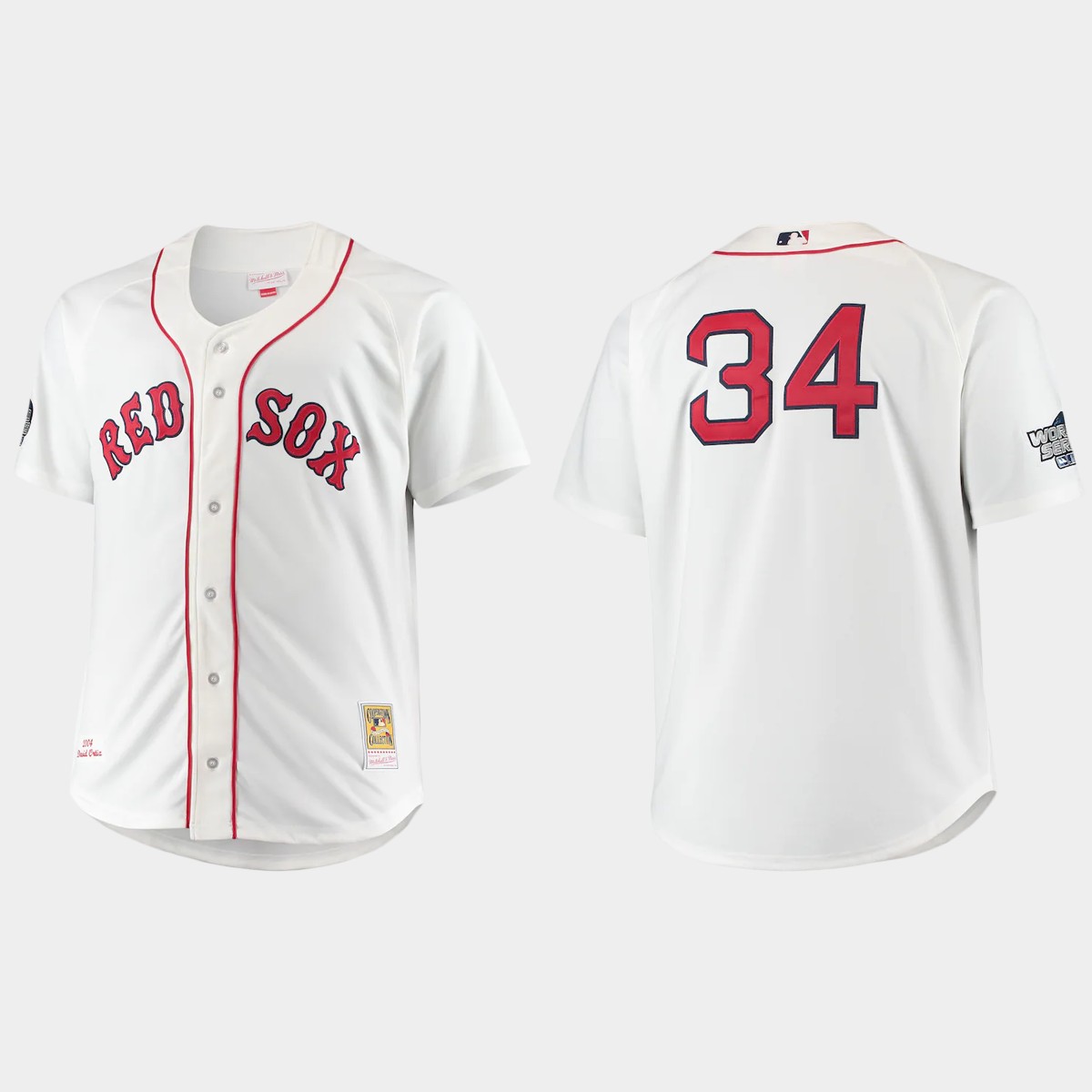 David Ortiz Boston Red Sox Big Tall Jersey - White