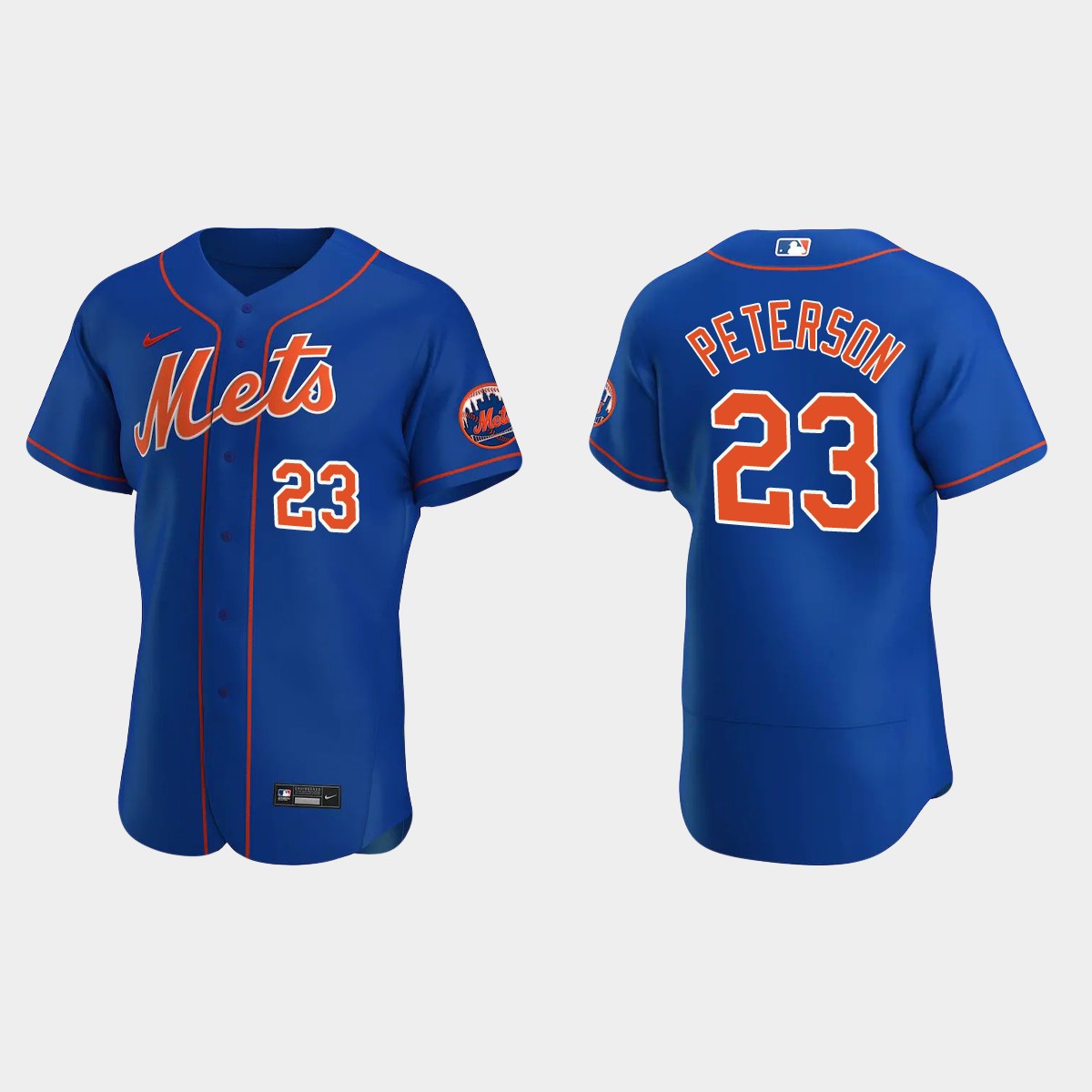 David Peterson New York Mets Alternate Jersey - Royal