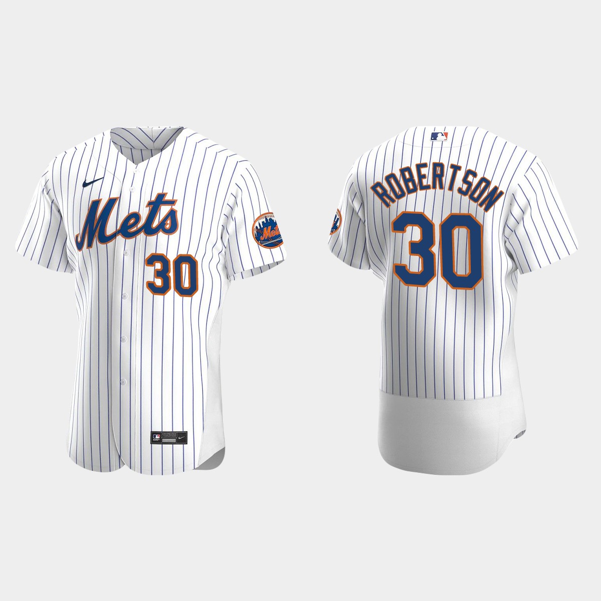 David Robertson New York Mets Home Jersey - White