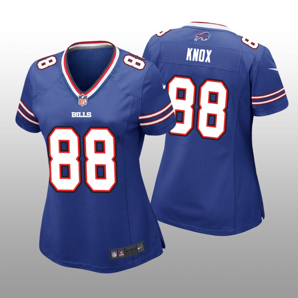 Dawson Knox Buffalo Bills Royal NFL Draft Game Jersey