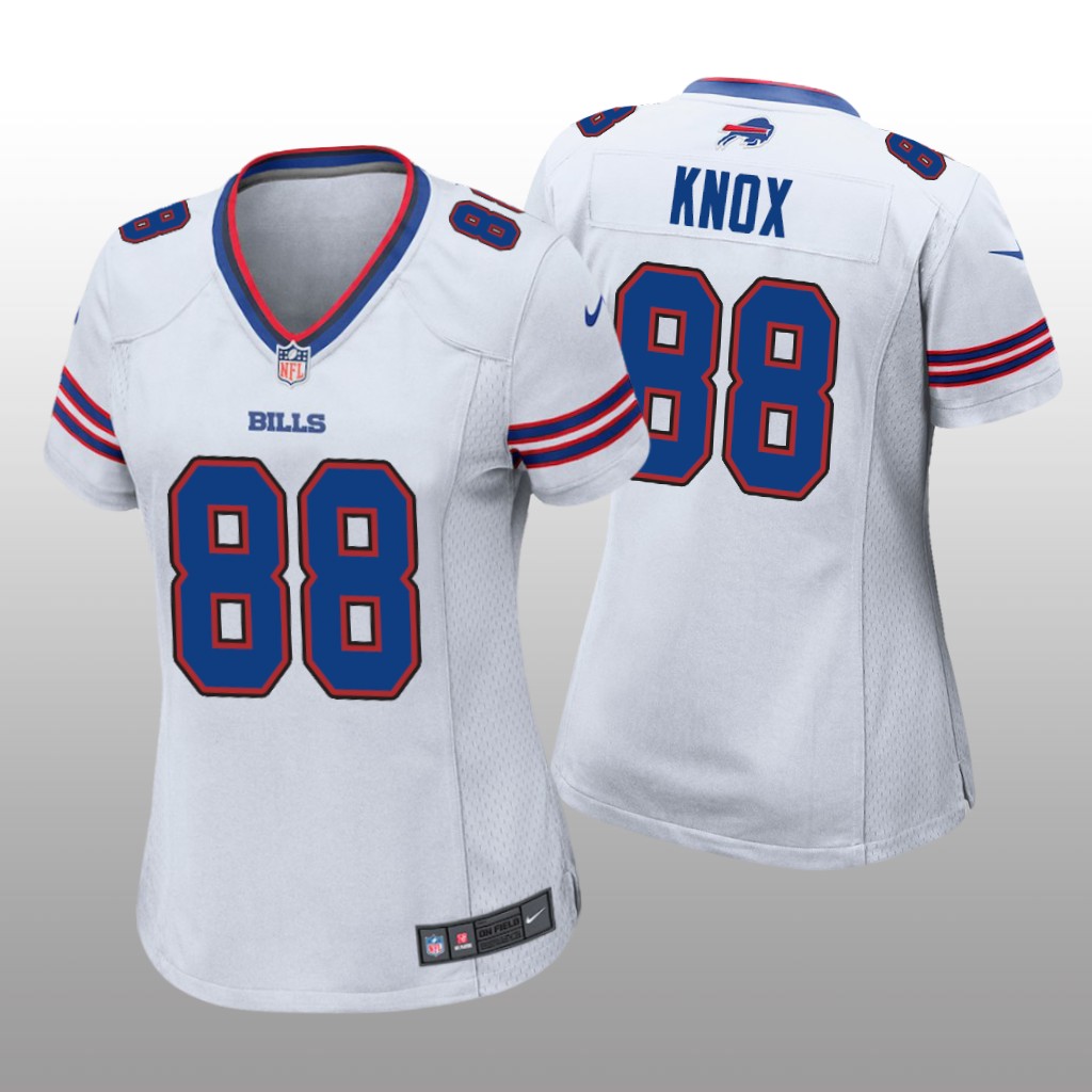 Dawson Knox Buffalo Bills White NFL Draft Game Jersey