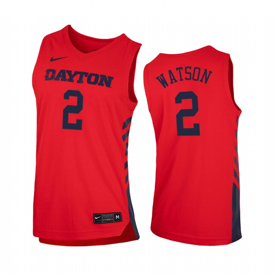 Dayton Flyers Ibi Watson Red  2020-21 College  Jersey