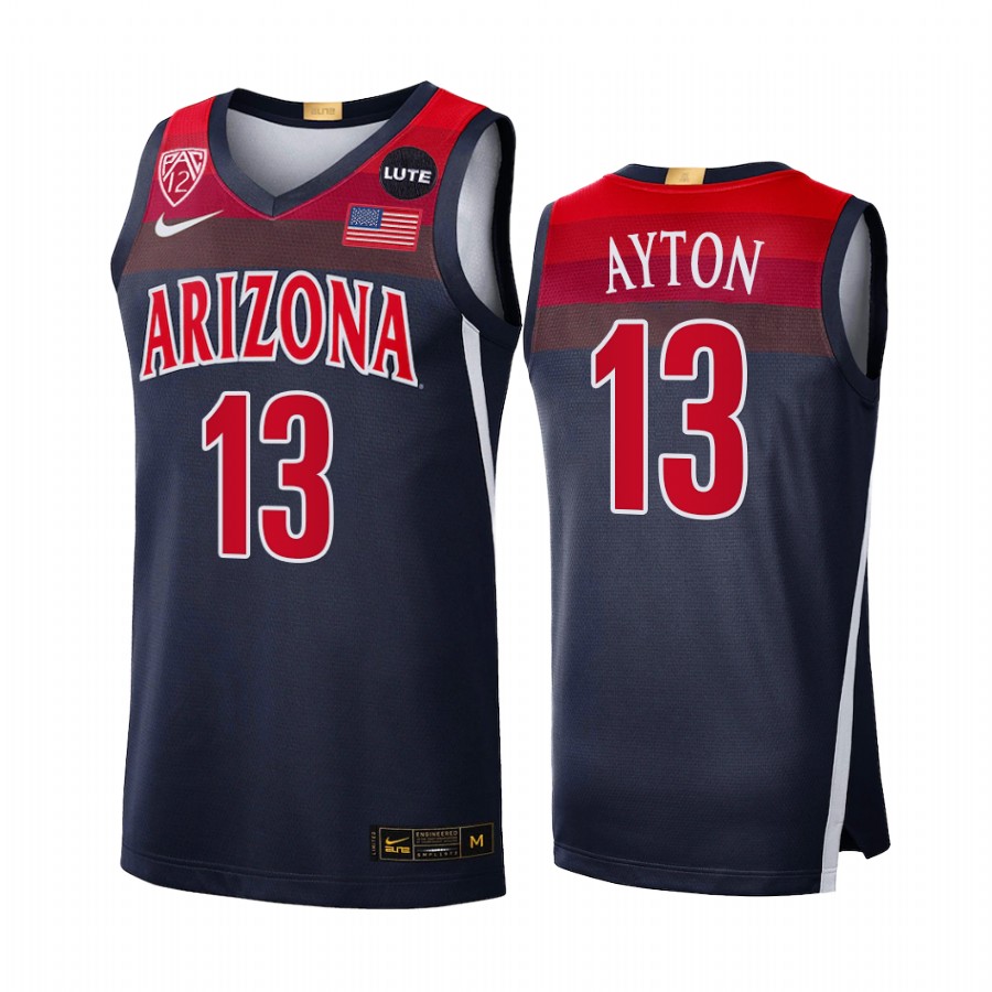 Deandre Ayton Arizona Wildcats Navy Jersey Elite Limited NBA Alumni