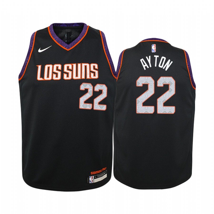 Deandre Ayton Phoenix Suns 2019-20 City Youth Jersey - Black