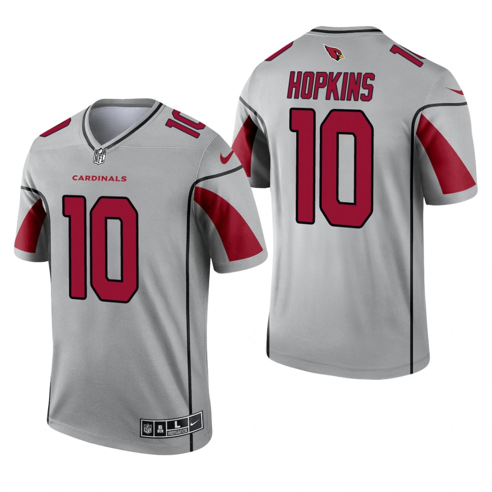 DeAndre Hopkins Arizona Cardinals Silver Jersey Inverted Legend - Men's