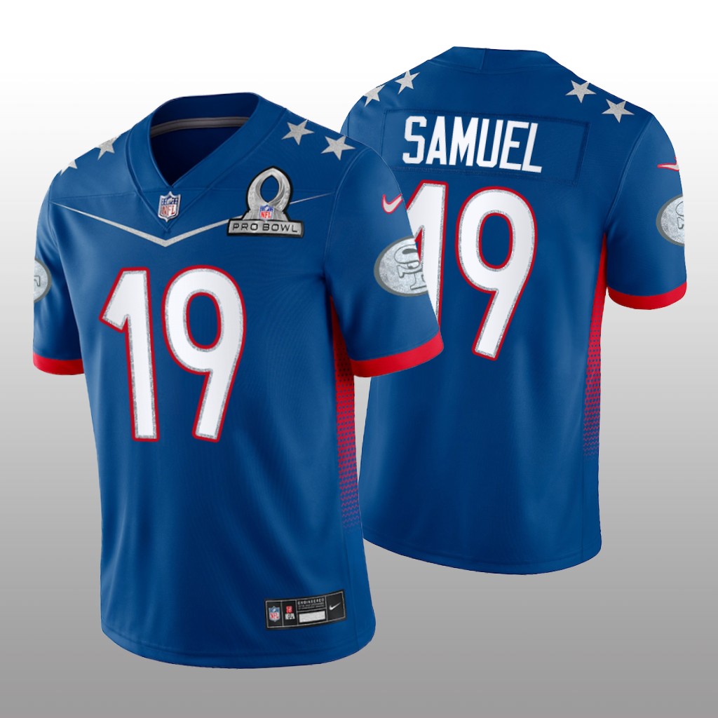 Deebo Samuel Royal Game Jersey 2022 NFC Pro Bowl - Men's