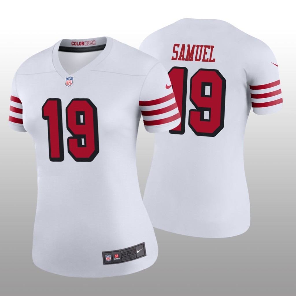 Deebo Samuel San Francisco 49ers White NFL Draft Color Rush Legend Jersey