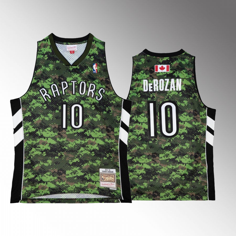 Demar Derozan Toronto Raptors Camo Alternate 2011-12 Swingman #10 Jersey