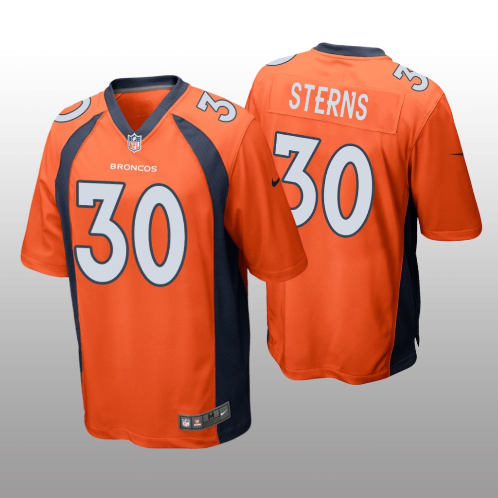 Denver Broncos Caden Sterns Orange Jersey Game - Men's