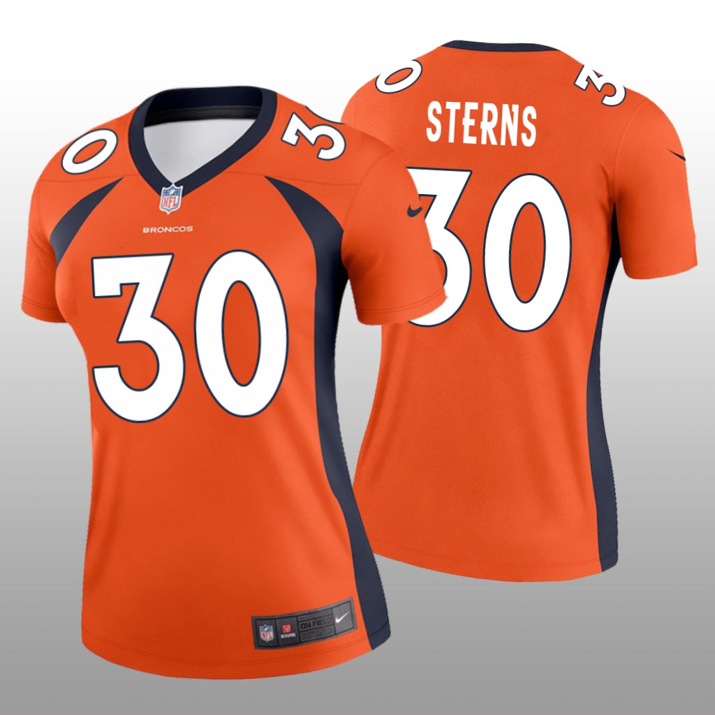 Denver Broncos Caden Sterns Orange Jersey Legend - Women's