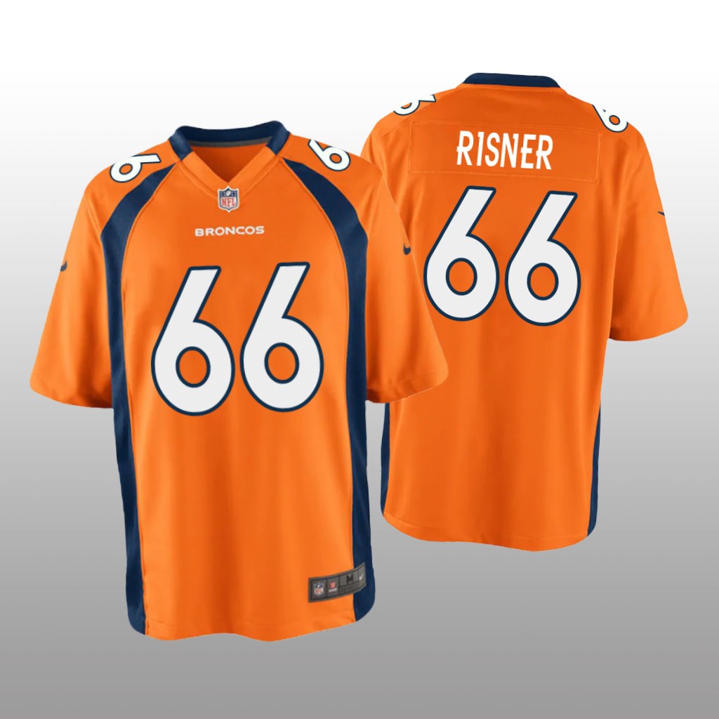 Denver Broncos Dalton Risner Orange Jersey Game - Youth