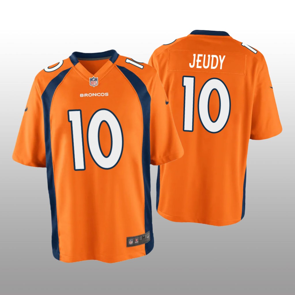 Denver Broncos Jerry Jeudy Orange Jersey Game - Youth