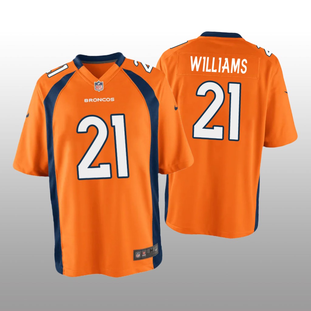 Denver Broncos K'Waun Williams Orange Jersey Game - Youth