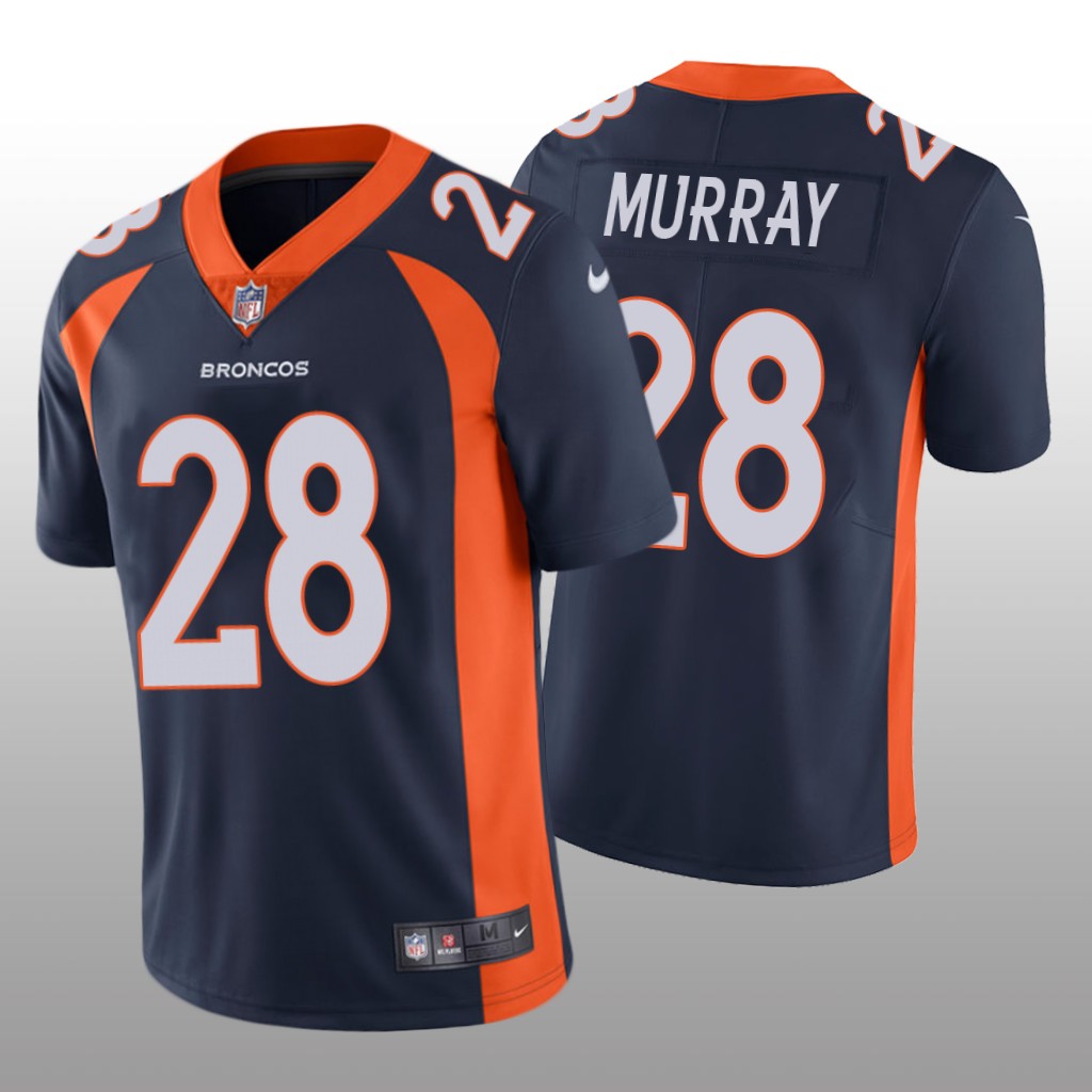Denver Broncos Latavius Murray Navy Jersey Vapor Limited - Men's