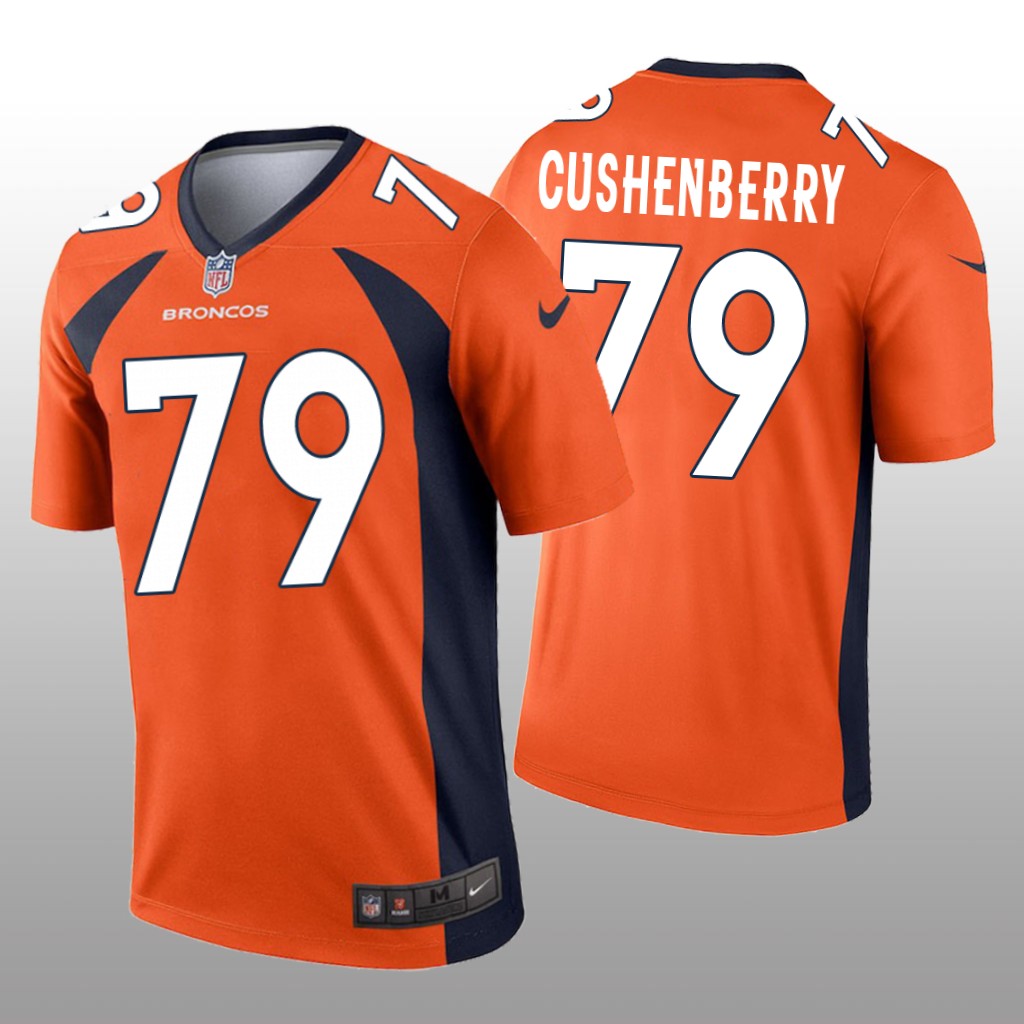 Denver Broncos Lloyd Cushenberry Orange Jersey Legend - Men's