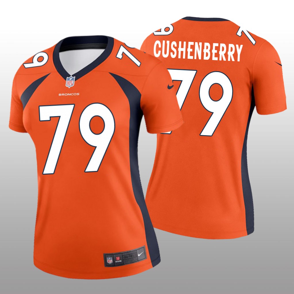 Denver Broncos Lloyd Cushenberry Orange Jersey Legend - Women's