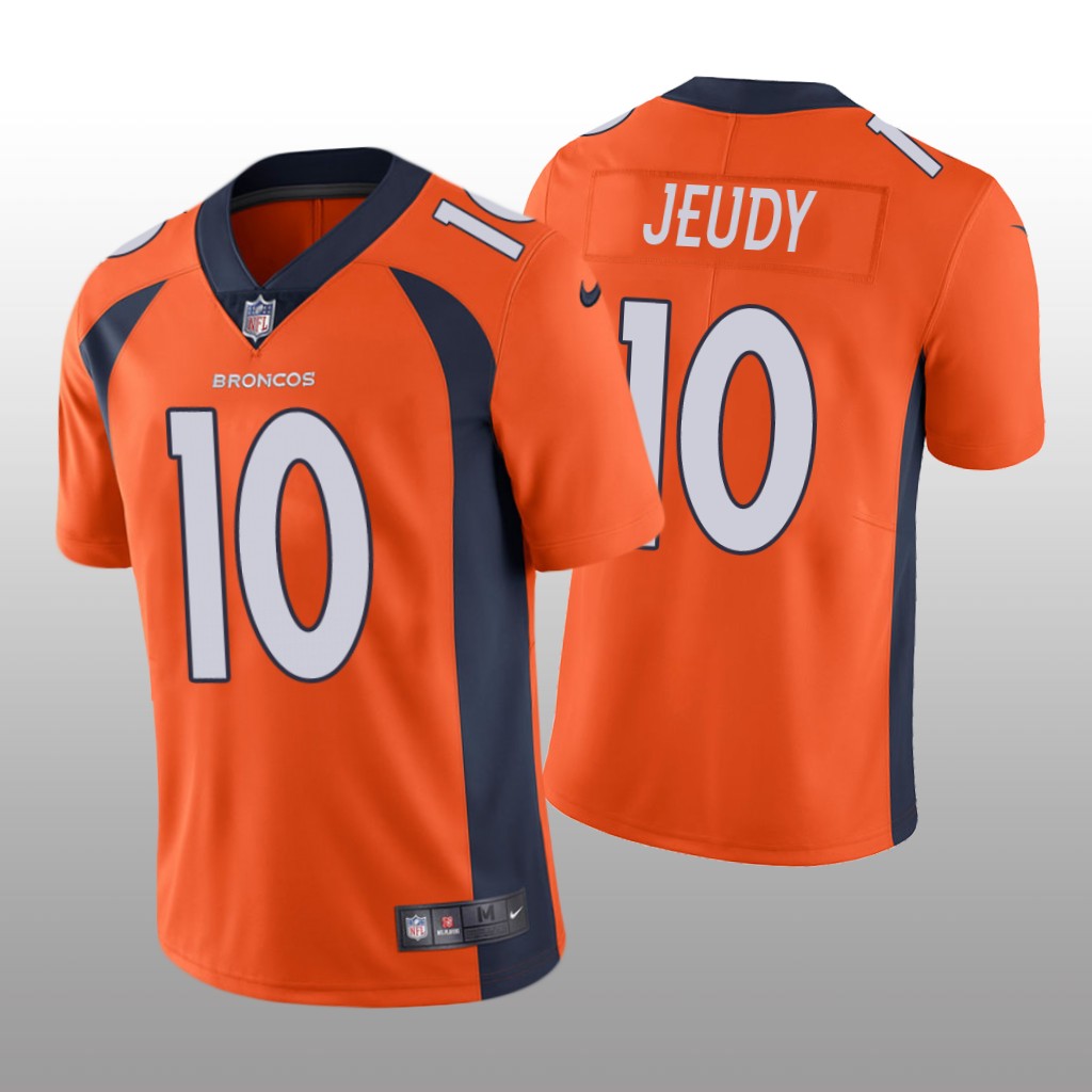 Denver Broncos Orange 2020 NFL Draft Vapor Limited Jerry Jeudy Jersey