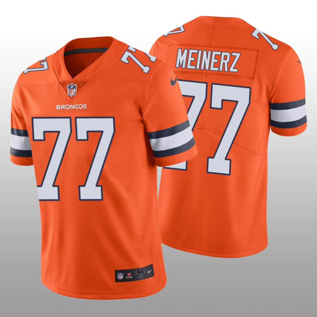 Denver Broncos Quinn Meinerz Orange Jersey Color Rush Limited - Men's
