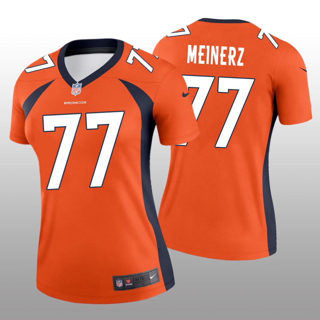 Denver Broncos Quinn Meinerz Orange Jersey Legend - Women's
